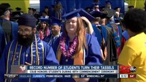 Mother of graduating CSUB student who passed away gets standing ovation