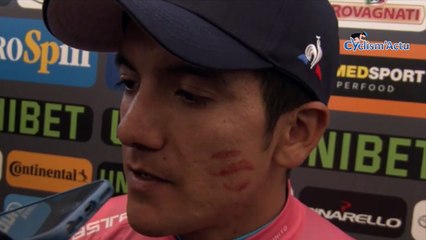 Tour d'Italie 2019 - Richard Carapaz est en rose après la 14e étape du Giro : "C'est un rêve"