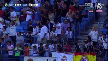 Dani Gómez anota el segundo gol del Real Madrid Castilla al Cartagena