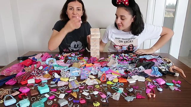 Jokerli Barbie Kombin Challenge Ahşap Bloklardan Ne Çıkarsa Kombin Bidünya Oyuncak
