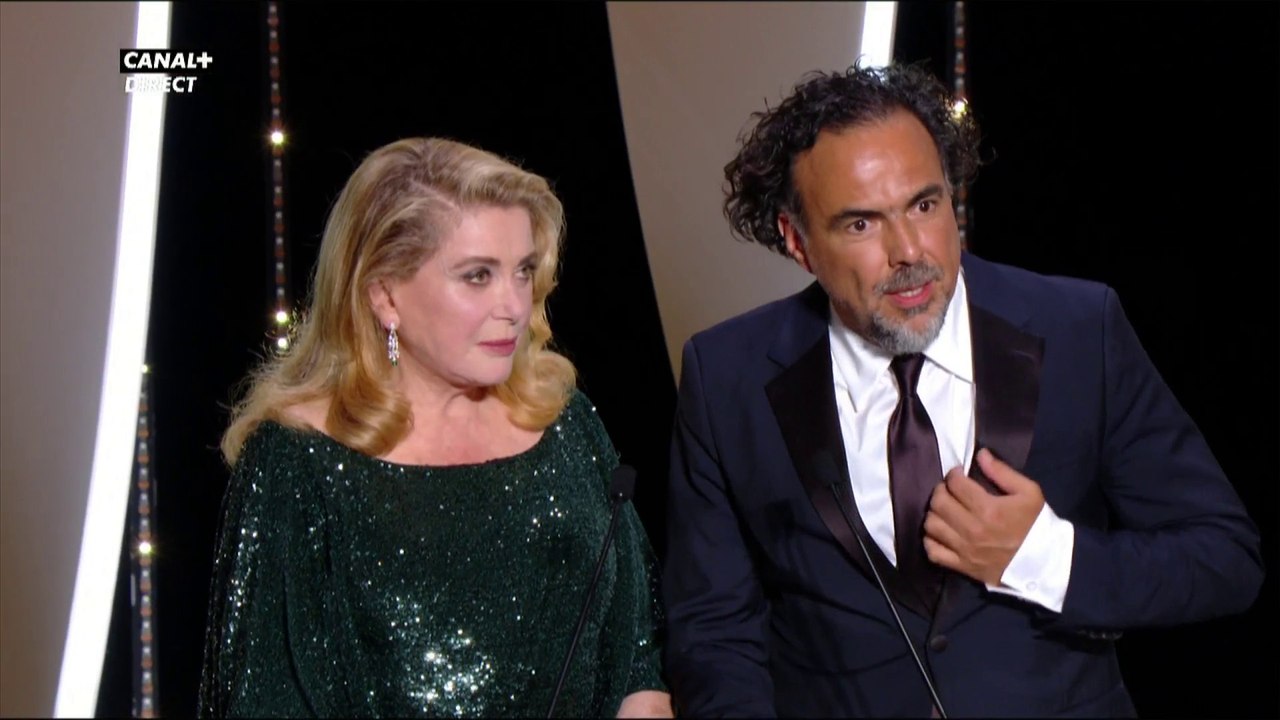 " Alors que parfois la démocratie se perd, le jury l'a respectée " Alejandro G Iñárritu -Cannes 2019