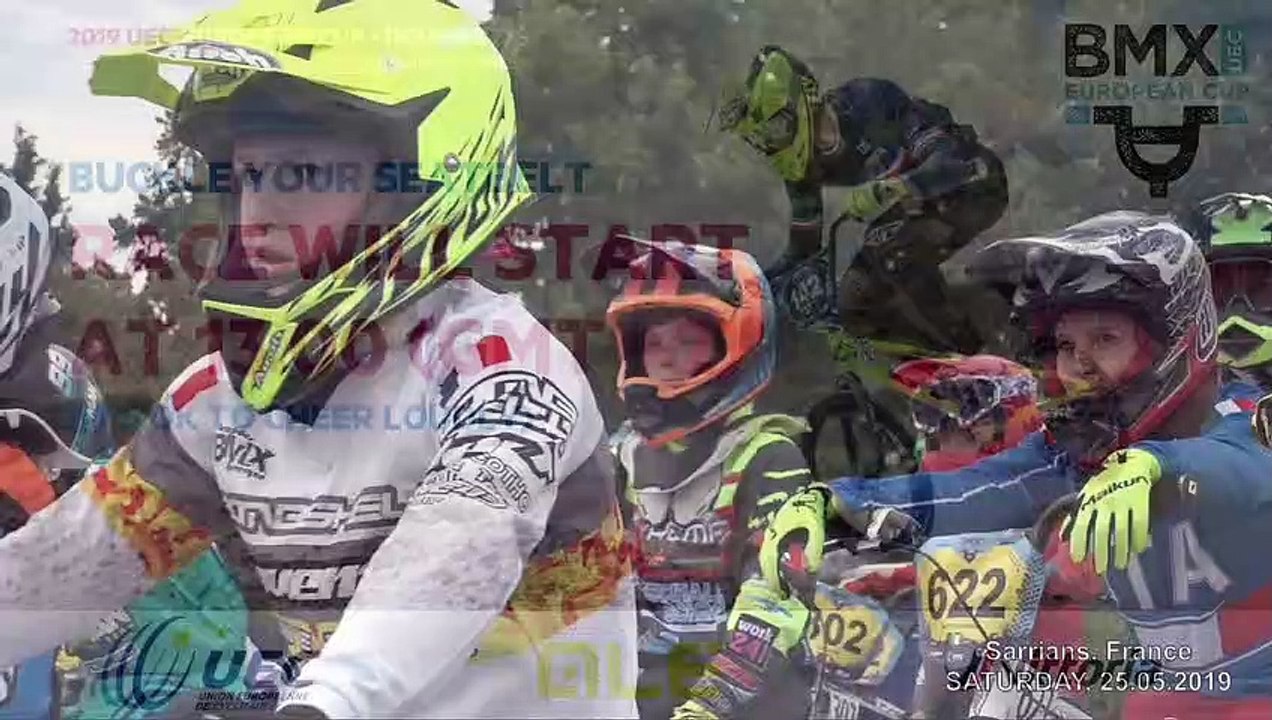 2019 UEC BMX European Cup | Highlights Day 1 - Sarrians (Fra). Part 1
