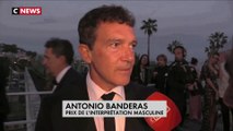 Festival de Cannes : la réaction d'Antonio Banderas, prix d'interprétation masculine