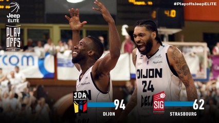 Playoffs Jeep® ÉLITE - 1/4 aller : Dijon vs Strasbourg