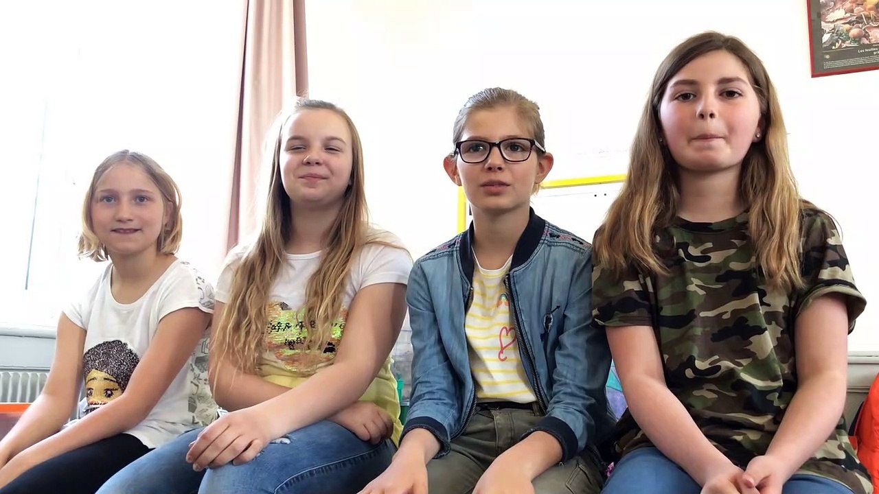 Annabelle, Meyline, Célia et Elora