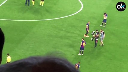 Messi hundido tras la derrota