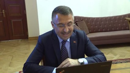 Cumhurbaşkanı Yardımcısı Oktay, gurbetteki Yozgatlılarla telekonferansla görüştü