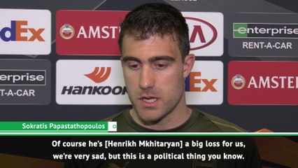 FOOTBALL: UEFA Europa League: We want to win for Mkhitaryan - Sokratis