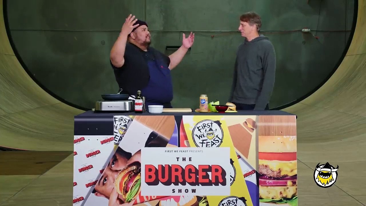 Tony Hawk Skates and Eats Iconic Burgers | The Burger Show