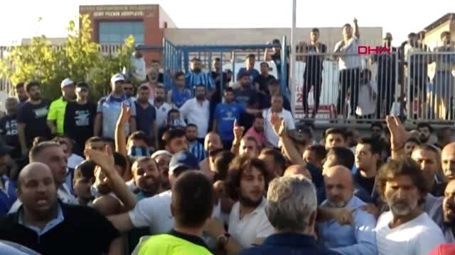 SPOR Hatayspor - Adana Demirspor maçının ardından gerginlik