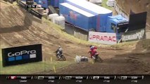 Ben Watson vs Mitch Evans Battle - Race 2 MX2 - MXGP of France 2019