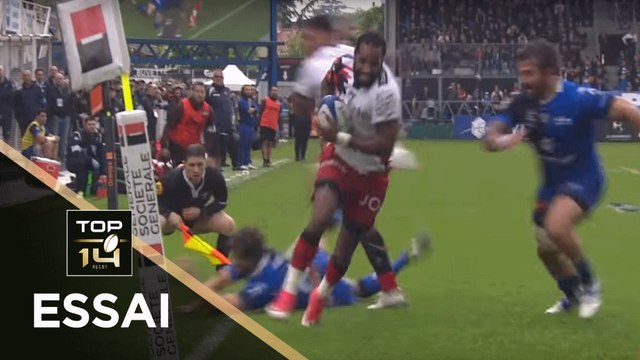 TOP 14 - Essai Daniel IKPEFAN 1 (RCT) - Castres - Toulon - J26 - Saison 2018/2019