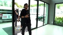 Neymar chega à Granja Comary