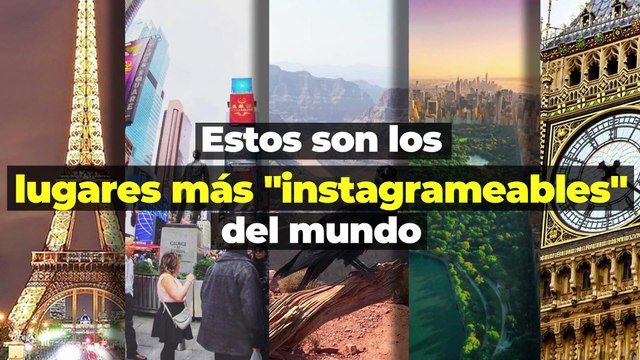 Entretenimiento | Estos son los lugares más instagrameables del mundo