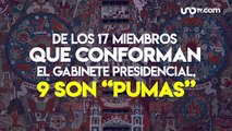 Nacional | Ellos son los Pumas del gabinete presidencial de AMLO