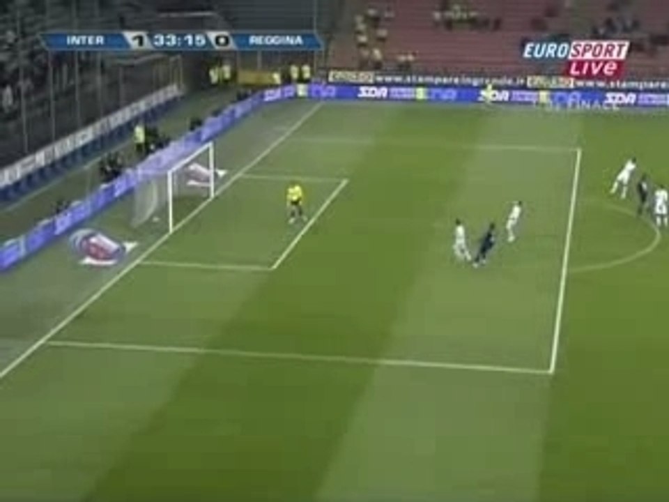Inter - Reggina, 1 : 0, Crespo