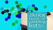 Online The Knot Book of Wedding Lists  For Free