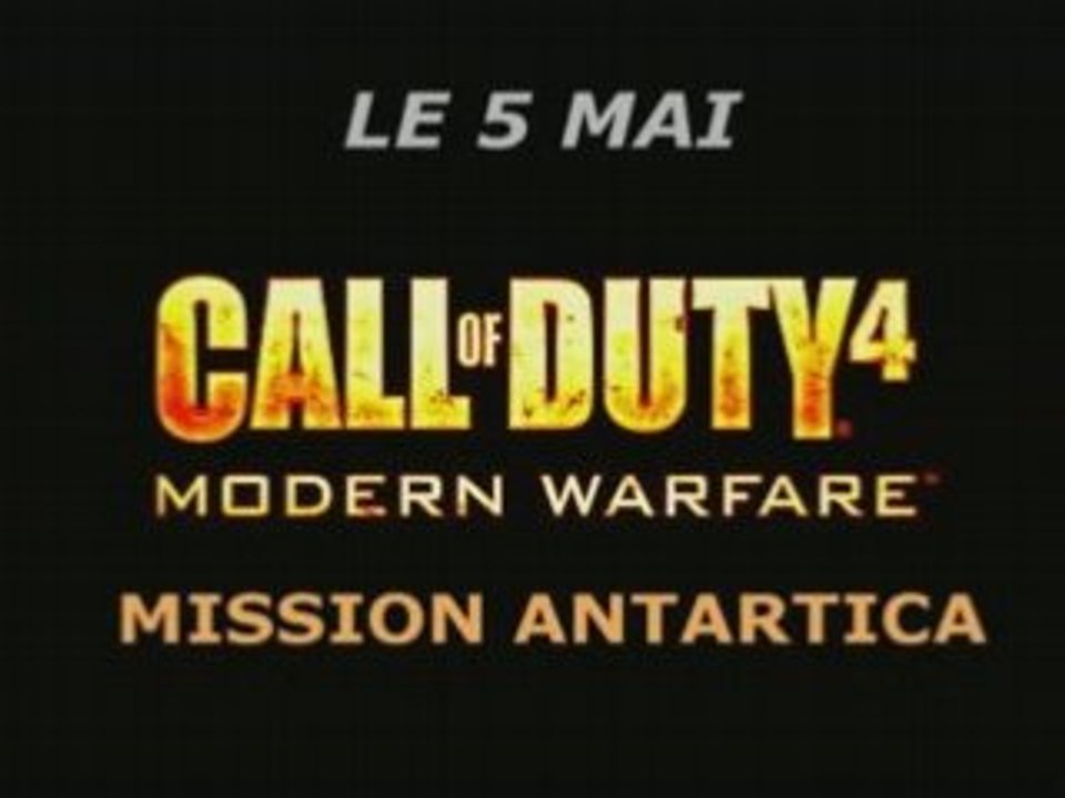 Call Of Duty 4 :  MISSION ANTARTICA