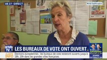 Européennes: déjà une vingtaine d'électeurs dans ce bureau de vote à Marseille