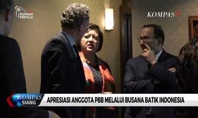 Apresiasi Anggota PBB Melalui Busana Batik Indonesia