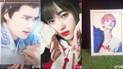 Amazing Tiktok Drawing Portraid #5  Tik tok China.