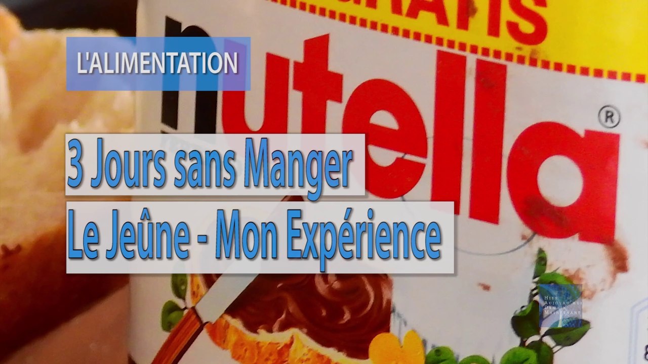 3 jours sans manger - Le Jeûne - Mon expérience