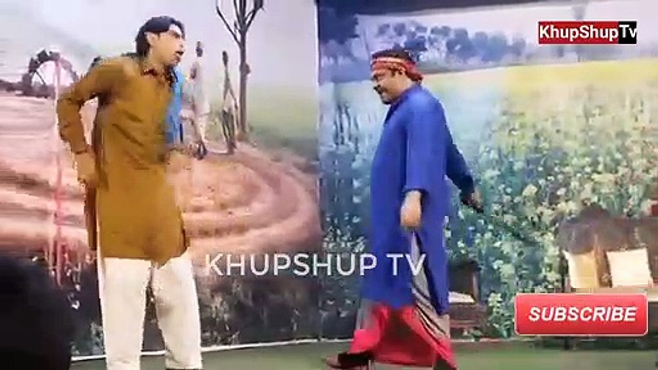 || Gulfaam Sakhawat Naz , Nisha Bhutti - Full Comedy Pakistani Stage Drama 3 of 7 - H  ||