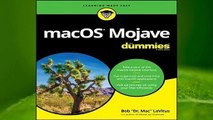 Full E-book Macos '2018 Version' for Dummies  For Kindle