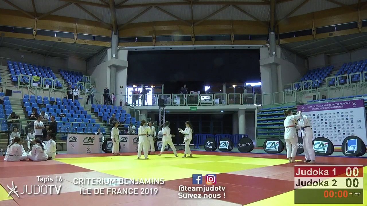 REPLAY TAPIS 16 - CRITERIUM BENJAMINS ILE DE FRANCE 2019
