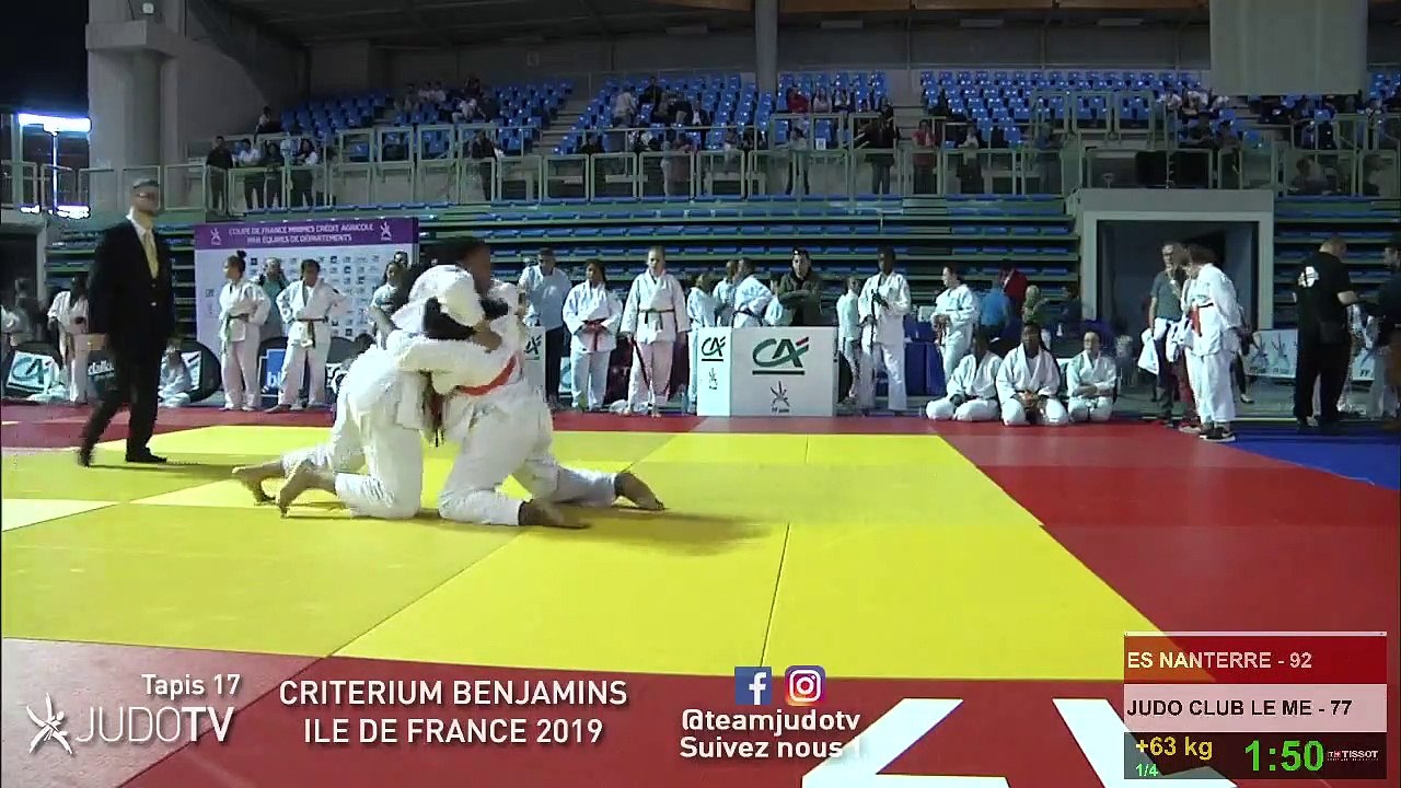 REPLAY TAPIS 17 - CRITERIUM BENJAMINS ILE DE FRANCE 2019