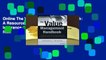Online The Value Management Handbook: A Resource for Bank and Insurance Company Finance and Risk