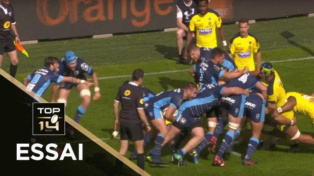 TOP 14 - Essai Youri DELHOMMEL 2 (MHR) - Clermont - Montpellier - J26 - Saison 2018/2019