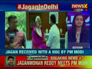 下载视频: YSRCP Jagan Mohan Reddy meets PM Narendra Modi in Delhi, Received with a Hug by PM Narendra Modi