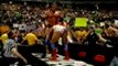 WWE - Triple H Screws up his Pedigree on Kurt Angle