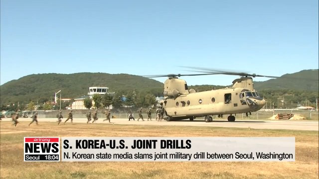 N. Korea slams Seoul-Washington joint military drills