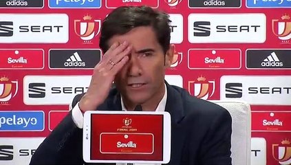 Marcelino emocionado tras ganar al Barça: “Soy el más feliz del mundo”