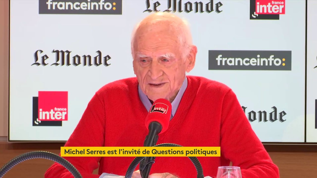 Michel Serres : "Nous sommes en train de vivre une période exceptionnelle de l'Histoire : toutes les institutions que nous avons créées l'ont été à une époque où le monde n'était pas ce qu'il est devenu"