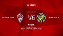 Pre match day between Colorado Rapids and Columbus Crew Round 17 MLS