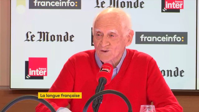 Michel Serres sur la féminisation des mots : Le problème est plus simple qu'on ne le pense : il y a en français des mots épicènes, qui ont les deux genres, et il y en a beaucoup plus qu'on croit