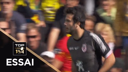 TOP 14 - Essai Arthur BONNEVAL (ST) - Toulouse - Perpignan - J26 - Saison 2018/2019