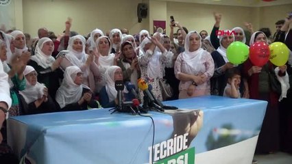 DİYARBAKIR HDP'li vekiller açlık grevini bıraktı