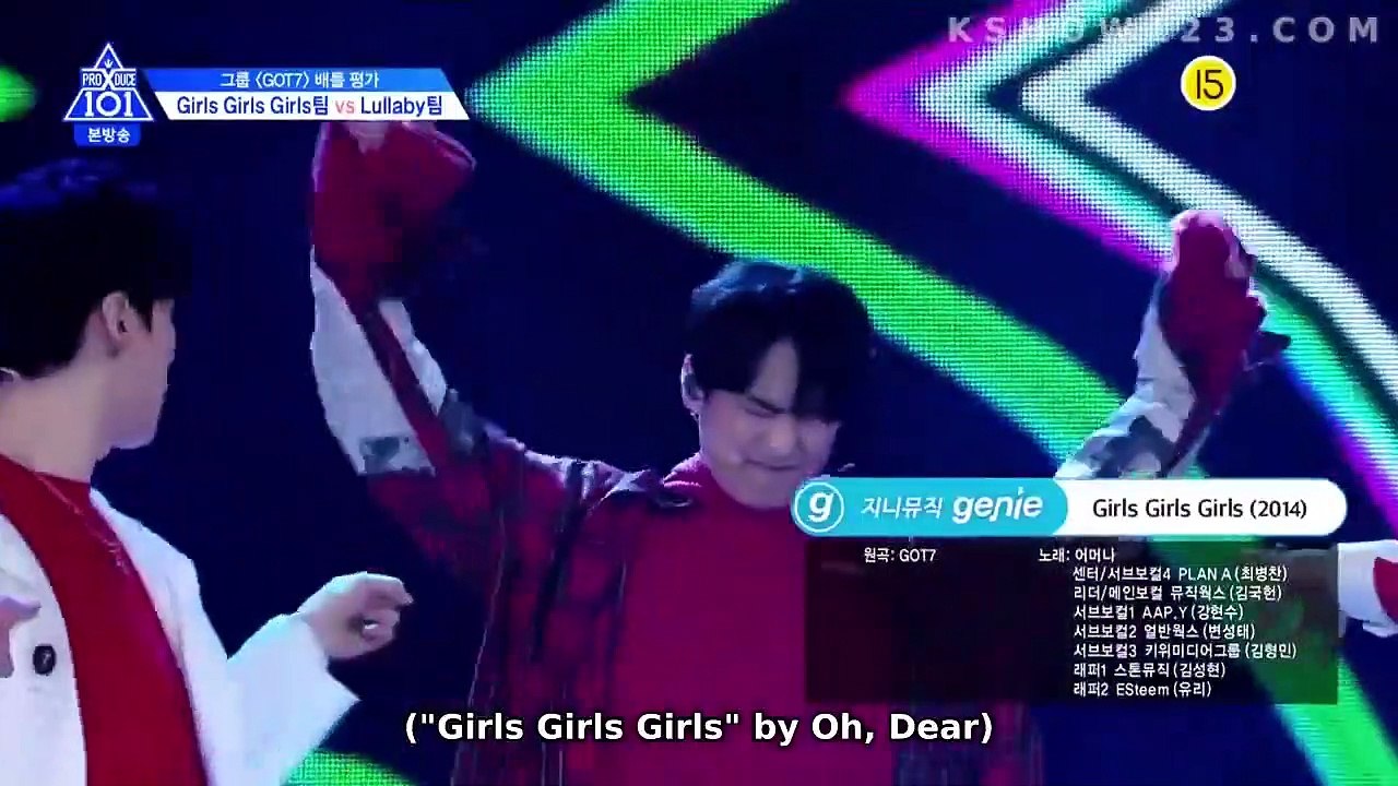 Produce X 101 Episode 4 Engsub Part 2 video Dailymotion