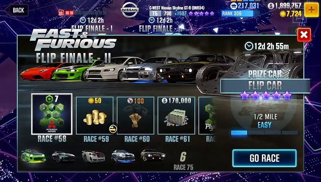 CSR Racing 2 | Events | Flip Finale II | Part 3 | Plymouth Road Runner GTX