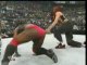 Lita (w/ Hardy Boyz) vs Jacqueline (w/ Edge & Christian)
