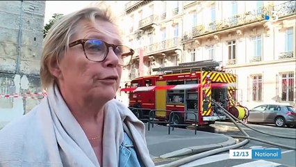 Bordeaux : des immeubles du centre-ville incendiés