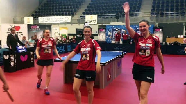Tennis de table (Pro dames) : les filles d’Etival sont championnes de France