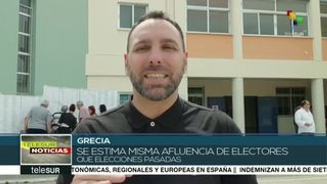 Grecia: Realizan elecciones europeas, regionales y municipales