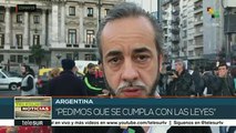 Movilización en Argentina en contra de la política de gatillo fácil