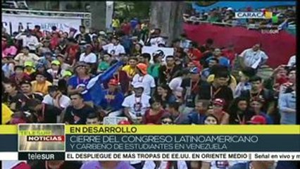 Maduro clausura el Congreso Latinoamericano y Caribeño de Estudiantes