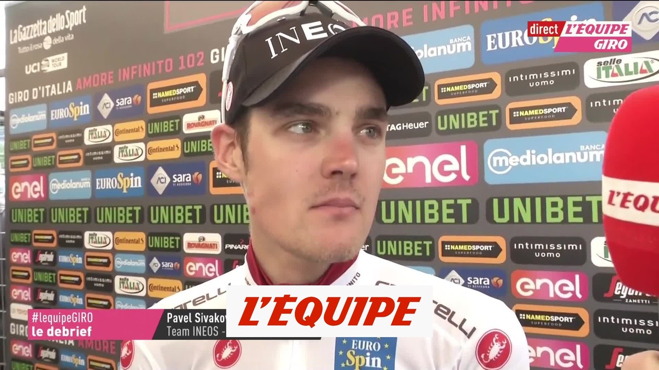 Sivakov «Les Movistar ont roulé à bloc après la chute de Roglic» - Cyclisme - Giro